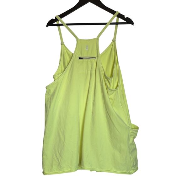 Free People Movement Neon Yellow Romper WLarge | - Picture 2 of 6